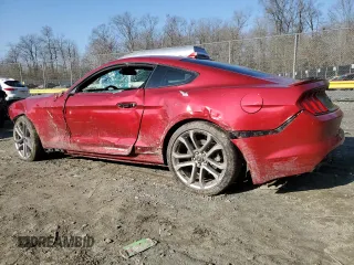 2022 Ford Mustang GT with VIN 1FA6P8CF0N5122491, listed as a Copart auction lot 43570605 with 18,876 mi miles and Salvage Title. Bid and sale history available at carsss.com. Image 2.