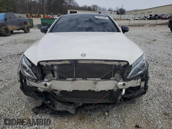 2017 Mercedes-Benz C 43 AMG with VIN WDDWJ6EB5HF445093, listed as a Copart auction lot 42627485 with 86,582 mi miles and Salvage Title. Bid and sale history available at carsss.com. Image 5.
