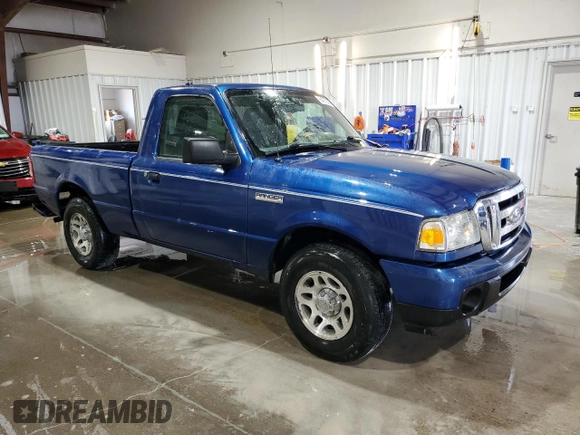 2010 Ford Ranger XL with VIN 1FTKR1AD7APA22740, listed as a Copart auction lot 64375745 with 129,388 mi miles and Salvage title. Bid and sale history available at DreamBid. Image 4.