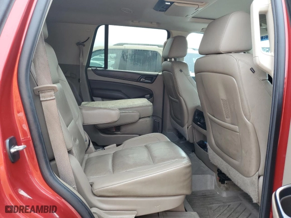 2015 Chevrolet Tahoe LTZ with VIN 1GNSKCKCXFR723104, listed as a Copart auction lot 50660325 with 198,740 mi miles and Salvage Title. Bid and sale history available at carsss.com. Image 10.