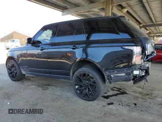 2019 Land Rover Range Rover HSE with VIN SALGS2SV7KA543459, listed as a Copart auction lot 50361955 with 54,538 mi miles and Salvage Title. Bid and sale history available at DreamBid. Image 2.