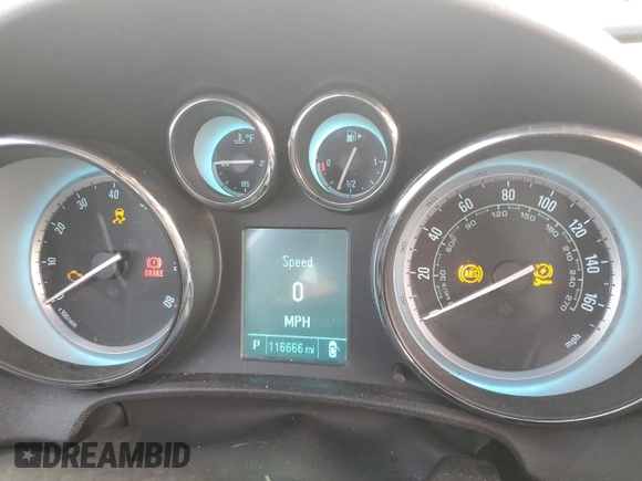2015 Buick Verano z VIN 1G4PP5SK7F4146172, wystawiony jako Copart lot #55382585 z przebiegiem 116 666 mil mil oraz Szkoda całkowita • Salvage title. Historia ofert i sprzedaży dostępna na DreamBid. Obrazek 9.