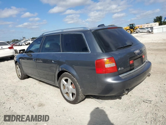 2004 Audi A6 with VIN WAUVT64B64N041556, listed as a Copart auction lot 43427665 with 159,957 mi miles and Salvage Title. Bid and sale history available at carsss.com. Image 2.