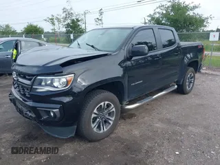 2021 Chevrolet Colorado 4WD Z71 with VIN 1GCGTDEN5M1190797, listed as a IAAI auction lot 42473079 with 77,290 mi miles and . Bid and sale history available at DreamBid. Image 2.