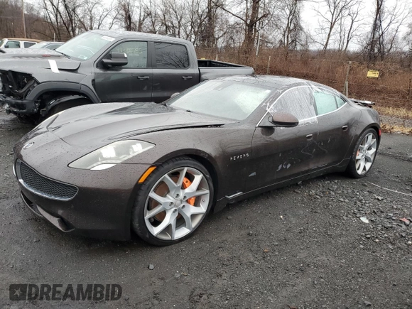 2018 Karma Revero z VIN 50GK41SA0JA000037, wystawiony jako Copart lot #49378945 z przebiegiem Nie podano mil oraz Nie do naprawy. Historia ofert i sprzedaży dostępna na DreamBid. Obrazek 1.