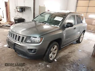 2014 Jeep Compass Sport with VIN 1C4NJDBB0ED535757, listed as a IAAI auction lot 41566488 with 61,609 mi miles. Bid and sale history available at carsss.com. Image 2.
