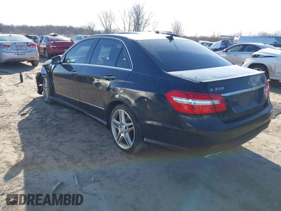 2013 Mercedes-Benz E 350 Luxury with VIN WDDHF5KB0DA712401, listed as a IAAI auction lot 41791069 with 158,609 mi miles and . Bid and sale history available at DreamBid. Image 3.