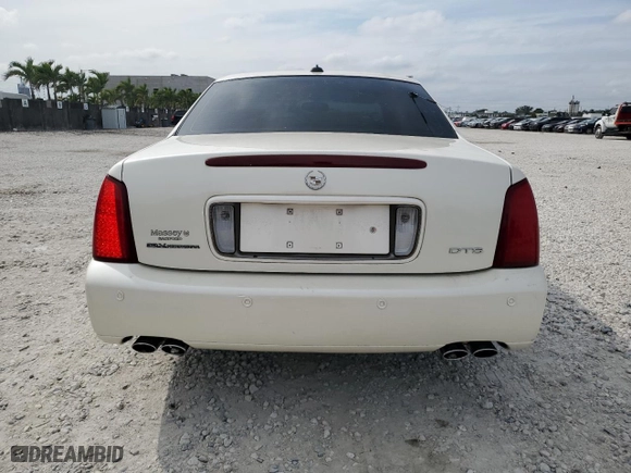 2003 Cadillac DeVille DTS with VIN 1G6KF57973U204531, listed as a Copart auction lot 45712115 with 107,737 mi miles and Salvage Title. Bid and sale history available at carsss.com. Image 6.