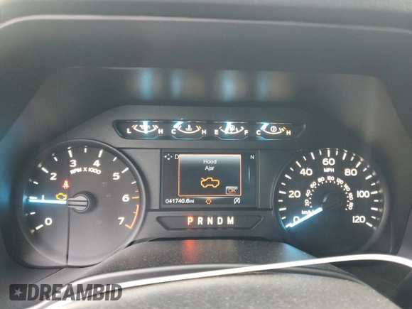 2019 Ford F-150 XL with VIN 1FTEW1EP9KKC35052, listed as a Copart auction lot 48992715 with 41,740 mi miles and Salvage Title. Bid and sale history available at carsss.com. Image 9.