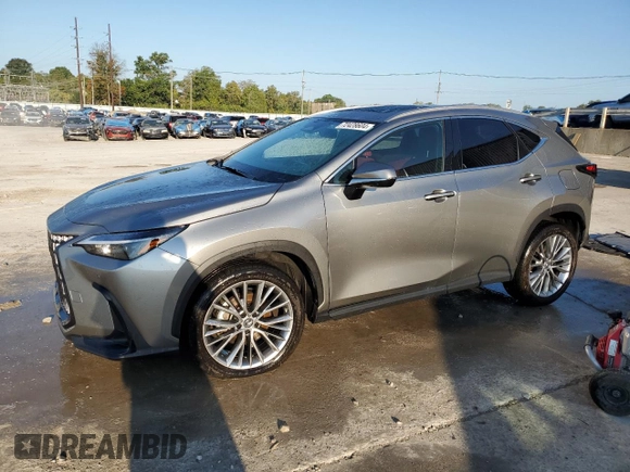 2022 Lexus NX with VIN 2T2GKCEZ9NC003070, listed as a Copart auction lot 72428604 with 16,771 mi miles and Salvage Title. Bid and sale history available at carsss.com. Image 1.