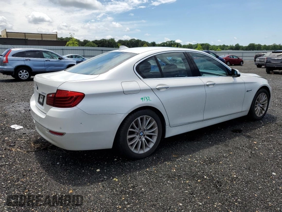 2015 BMW 5 Series 528i xDrive with VIN WBA5A7C51FD622947, listed as a Copart auction lot 63047135 with 189,938 mi miles and Salvage title. Bid and sale history available at DreamBid. Image 3.