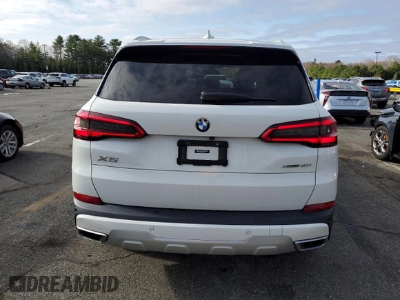 2020 BMW X5 xDrive40i with VIN 5UXCR6C04L9B36134, listed as a Copart auction lot 52220665 with 51,285 mi miles and Salvage title. Bid and sale history available at DreamBid. Image 6.