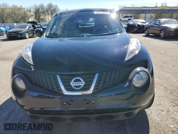 2014 Nissan Juke SV with VIN JN8AF5MR0ET355009, listed as a Copart auction lot 47215825 with 105,129 mi miles and Salvage Title. Bid and sale history available at carsss.com. Image 5.
