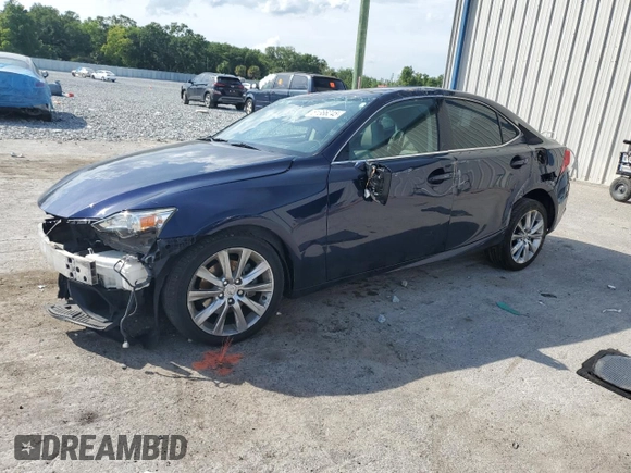 2015 Lexus IS 250 with VIN JTHBF1D22F5057707, listed as a Copart auction lot 51366245 with 145,968 mi miles and Salvage Title. Bid and sale history available at carsss.com. Image 1.