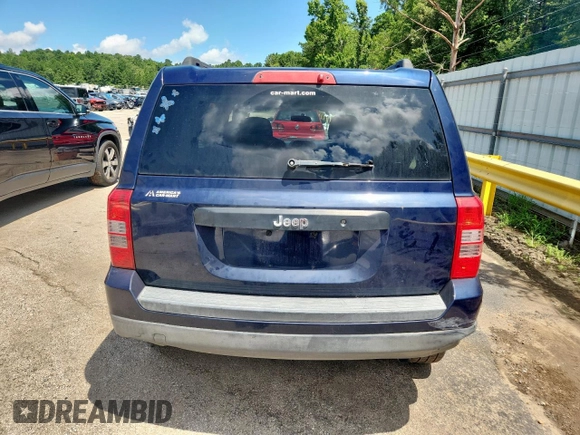 2014 Jeep Patriot Sport with VIN 1C4NJPBA8ED619642, listed as a Copart auction lot 61964845 with 137,182 mi miles and Clean title. Bid and sale history available at DreamBid. Image 6.