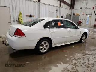 2012 Chevrolet Impala LS Fleet with VIN 2G1WF5E33C1277011, listed as a Copart auction lot 51274655 with Not Provided miles and Non Repairable. Bid and sale history available at DreamBid. Image 3.