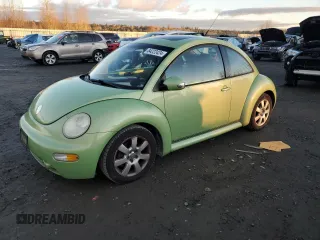 2003 Volkswagen New Beetle Coupe GLS with VIN 3VWCD21CX3M433037, listed as a Copart auction lot 84222424 with 163,717 mi miles and Clean Title. Bid and sale history available at carsss.com. Image 1.