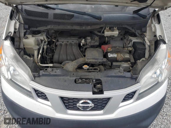 2019 Nissan NV200 S with VIN 3N6CM0KN7KK711259, listed as a Copart auction lot 57605595 with 301,396 mi miles and Clean title. Bid and sale history available at DreamBid. Image 12.