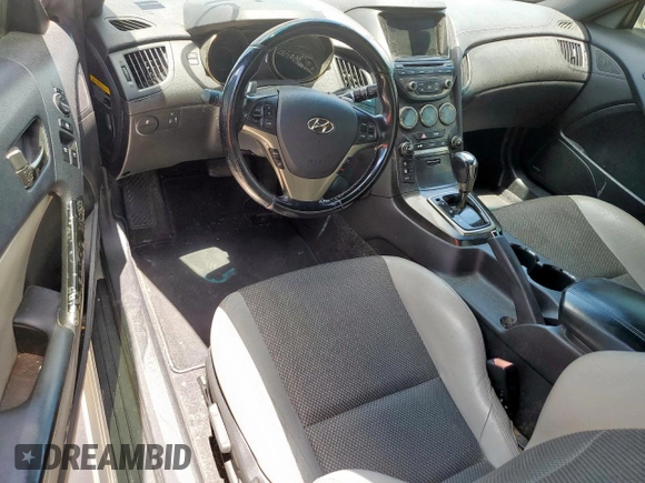 2013 Hyundai Genesis Coupe Premium with VIN KMHHT6KD8DU104968, listed as a Copart auction lot 56409685 with Not provided miles and Salvage title. Bid and sale history available at DreamBid. Image 8.