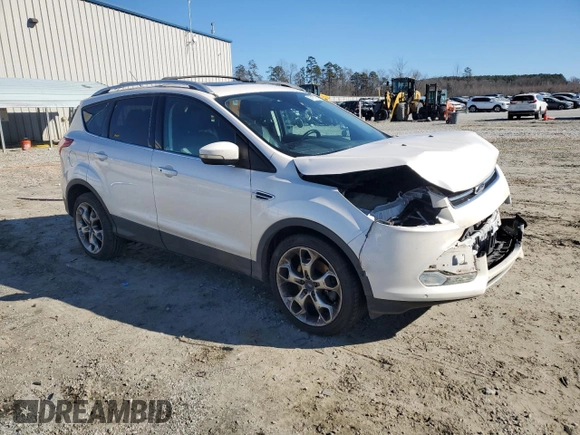 2013 Ford Escape Titanium с VIN 1FMCU0J96DUD67980, выставлен на аукционе Copart как лот 87187974 с пробегом 107 284 миль миль и Списание • Salvage title. История ставок и продаж доступна на DreamBid. Изображение 4.