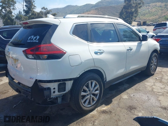 2019 Nissan Rogue SV with VIN JN8AT2MT4KW255007, listed as a IAAI auction lot 42066613 with 106,699 mi miles and . Bid and sale history available at DreamBid. Image 4.