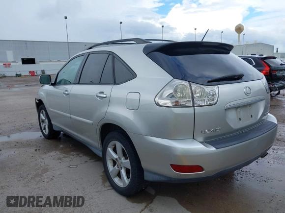2008 Lexus RX 350 with VIN 2T2GK31U78C052640, listed as a IAAI auction lot 40298330 with 101,682 mi miles and . Bid and sale history available at DreamBid. Image 3.