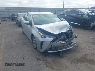2022 Toyota Prius L Eco with VIN JTDKAMFU7N3175987, listed as a IAAI auction lot 41625093 with Not Provided miles and . Bid and sale history available at DreamBid. Image 1.