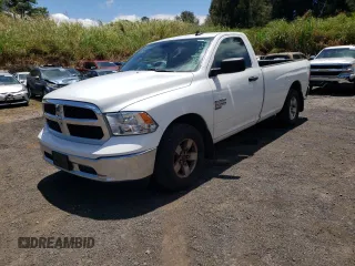 2021 Ram 1500 Tradesman with VIN 3C6JR6DG9MG706865, listed as a Copart auction lot 52831195 with 74,135 mi miles and Salvage title. Bid and sale history available at DreamBid. Image 1.