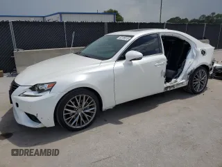 2015 Lexus IS 250 with VIN JTHBF1D24F5063654, listed as a Copart auction lot 60109015 with 110,589 mi miles and Salvage title. Bid and sale history available at DreamBid. Image 1.