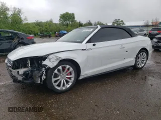 2018 Audi S5 Prestige z VIN WAU24GF56JN004046, wystawiony jako Copart lot #61918665 z przebiegiem 47 408 mil mil oraz Czysty tytuł • Clean title. Historia ofert i sprzedaży dostępna na DreamBid. Obrazek 1.