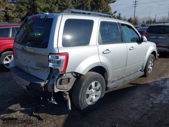 2011 Ford Escape Limited with VIN 1FMCU0EG0BKB94569, listed as a IAAI auction lot 41466649 with 86,748 mi miles. Bid and sale history available at carsss.com. Image 4.