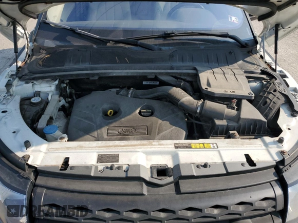 2015 Land Rover Range Rover Evoque Pure Plus with VIN SALVP2BGXFH072687, listed as a Copart auction lot 58975785 with 100,417 mi miles and Salvage title. Bid and sale history available at DreamBid. Image 12.