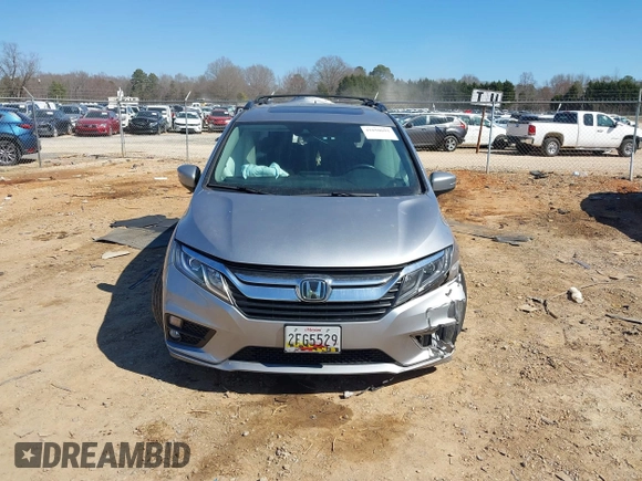 2019 Honda Odyssey EX-L z VIN 5FNRL6H70KB121473, wystawiony jako IAAI lot #41650693 z przebiegiem 77 605 mil mil oraz . Historia ofert i sprzedaży dostępna na DreamBid. Obrazek 12.