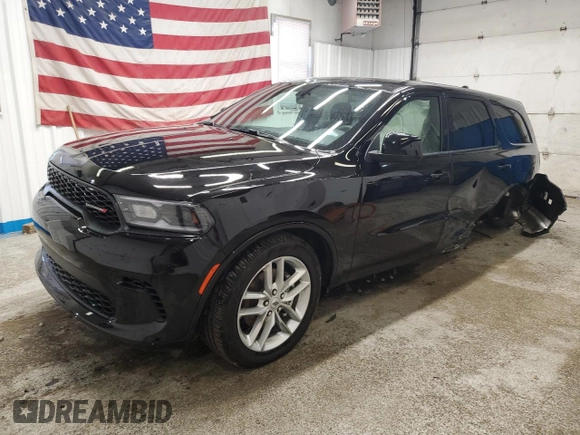 2025 Dodge Durango GT with VIN 1C4RDJDG1SC536787, listed as a Copart auction lot 62940135 with 4,102 mi miles and Salvage title. Bid and sale history available at DreamBid. Image 1.