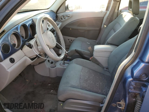 2006 Chrysler PT Cruiser Touring with VIN 3A4FY58B96T204131, listed as a Copart auction lot 76035584 with 114,637 mi miles and Salvage Title. Bid and sale history available at DreamBid. Image 7.