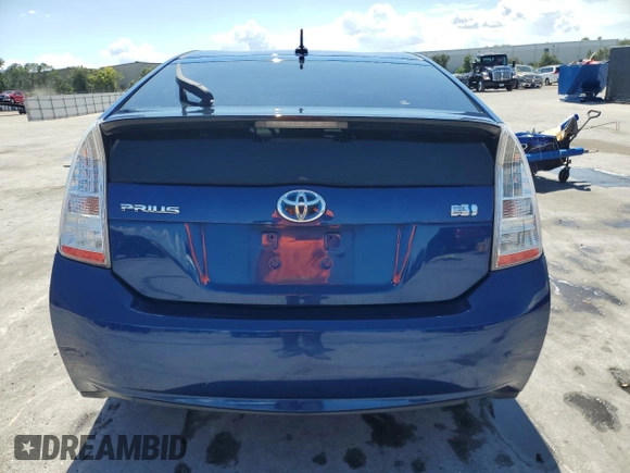 2011 Toyota Prius I with VIN JTDKN3DU7B0268202, listed as a Copart auction lot 61160175 with 125,346 mi miles and Salvage title. Bid and sale history available at DreamBid. Image 6.