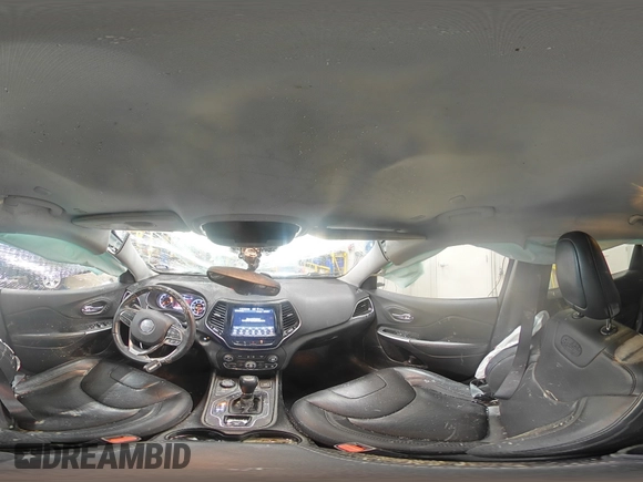 2019 Jeep Cherokee Overland with VIN 1C4PJMJN5KD173943, listed as a Copart auction lot 48350505 with 54,917 mi miles and Salvage title. Bid and sale history available at DreamBid. Image 13.