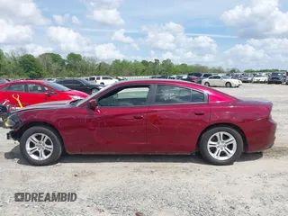 2020 Dodge Charger SXT with VIN 2C3CDXBG8LH140242, listed as a IAAI auction lot 41955457 with 126,550 mi miles and . Bid and sale history available at carsss.com. Image 14.