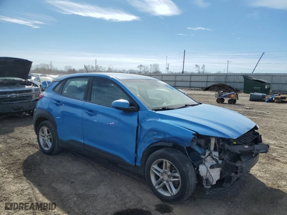 2020 Hyundai Kona SE with VIN KM8K12AA0LU408452, listed as a Copart auction lot 83014684 with 97,367 mi miles and Salvage Title. Bid and sale history available at carsss.com. Image 4.