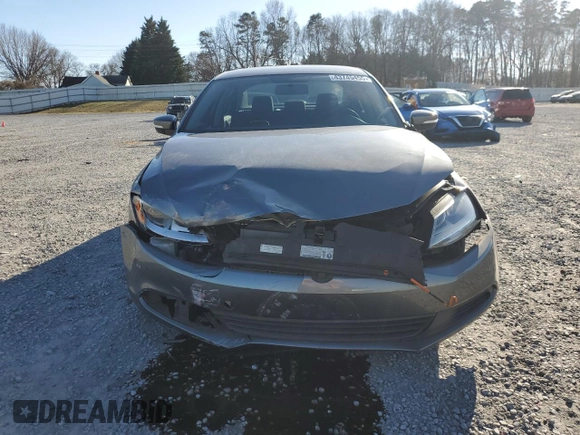 2012 Volkswagen Jetta Sedan SE w/Convenience with VIN 3VWDX7AJ3CM409072, listed as a Copart auction lot 43745455 with 135,678 mi miles and Salvage Title. Bid and sale history available at carsss.com. Image 5.