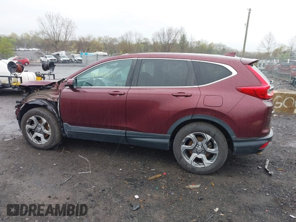 2017 Honda CR-V EX with VIN 2HKRW2H52HH628285, listed as a IAAI auction lot 42012430 with 115,822 mi miles. Bid and sale history available at carsss.com. Image 15.