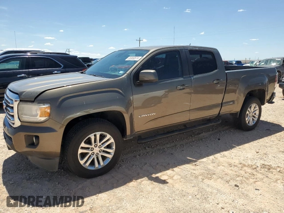 2016 GMC Canyon 2WD SLE with VIN 1GTG5CE38G1110481, listed as a Copart auction lot 65950874 with 82,335 mi miles and Salvage Title. Bid and sale history available at carsss.com. Image 1.