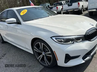 2021 BMW 3 Series 330i with VIN 3MW5R1J00M8B48688, listed as a Copart auction lot 49133935 with 43,293 mi miles and Clean Title. Bid and sale history available at carsss.com. Image 1.