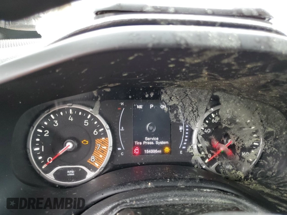 2020 Jeep Renegade Latitude z VIN ZACNJABB5LPL31028, wystawiony jako Copart lot #55539615 z przebiegiem 154 396 mil mil oraz Szkoda całkowita • Salvage title. Historia ofert i sprzedaży dostępna na DreamBid. Obrazek 9.