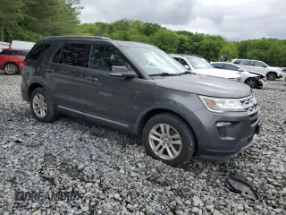 2018 Ford Explorer XLT with VIN 1FM5K8D80JGA94660, listed as a Copart auction lot 59012215 with 105,331 mi miles and Salvage title. Bid and sale history available at DreamBid. Image 4.
