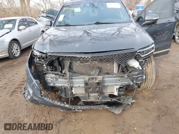 2021 Cadillac XT6 AWD Sport with VIN 1GYKPHRS9MZ104411, listed as a IAAI auction lot 41550524 with 32,140 mi miles. Bid and sale history available at carsss.com. Image 6.