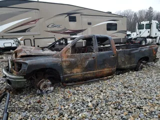 2008 Dodge 2500 Laramie with VIN 3D7KS28A58G180648, listed as a Copart auction lot 81705404 with Not provided miles and Salvage title. Bid and sale history available at DreamBid. Image 1.