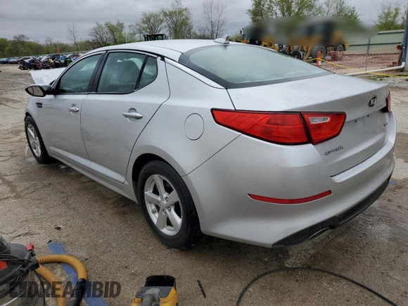 2014 Kia Optima LX z VIN 5XXGM4A73EG266544, wystawiony jako Copart lot #53988705 z przebiegiem 66 356 mil mil oraz Szkoda całkowita • Salvage title. Historia ofert i sprzedaży dostępna na DreamBid. Obrazek 2.