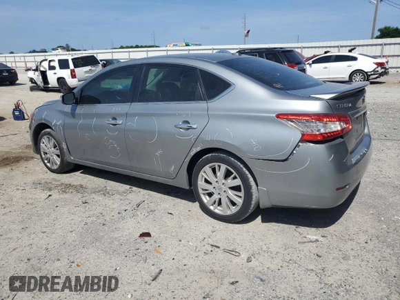2013 Nissan Sentra SL with VIN 3N1AB7APXDL743750, listed as a Copart auction lot 54236575 with 159,937 mi miles and Salvage Title. Bid and sale history available at DreamBid. Image 2.