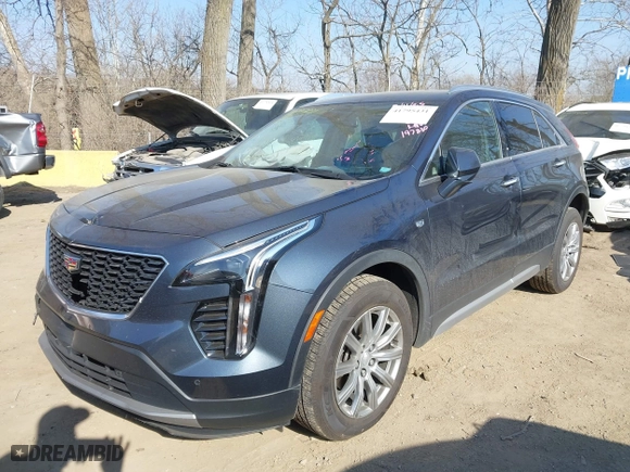2019 Cadillac XT4 AWD Premium Luxury with VIN 1GYFZDR44KF197830, listed as a IAAI auction lot 41795431 with 54,106 mi miles. Bid and sale history available at carsss.com. Image 2.